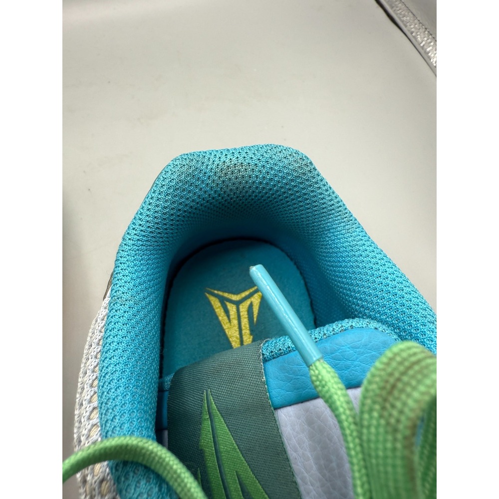 Nike Ja 1 Low Sundial White/Green/Blue/Gold Athletic Shoes Sneakers Size 6.5Y - Picture 11 of 16